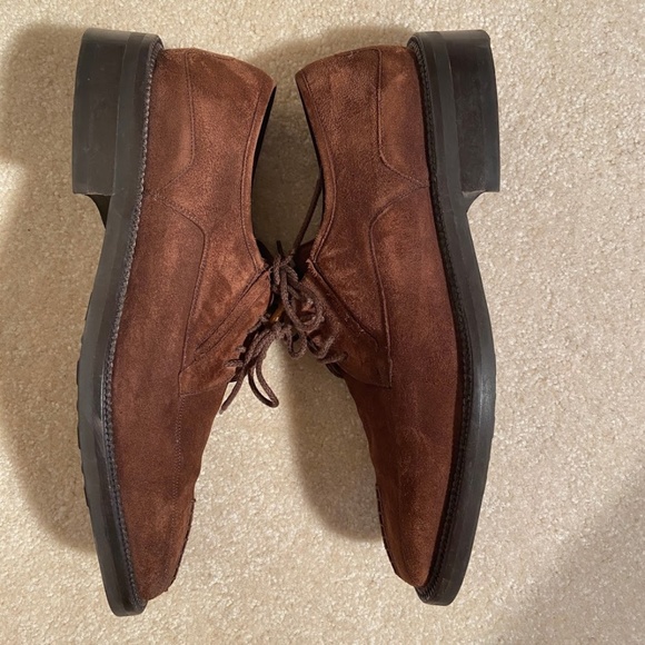 Men\'s Mezlan Mortara Suede Brown Shoe Size 8 M main image 9